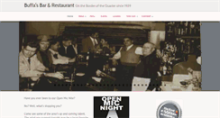 Desktop Screenshot of buffasrestaurant.com